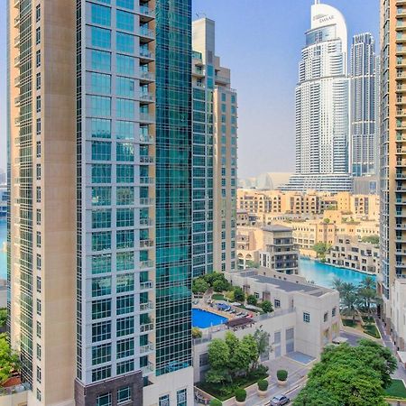 Durrani Homes - Luxurious Studio Near Dubai Mall With Pool View Exteriör bild
