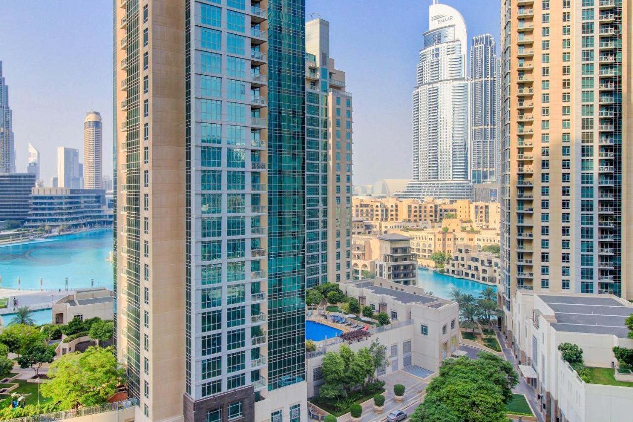 Durrani Homes - Luxurious Studio Near Dubai Mall With Pool View Exteriör bild