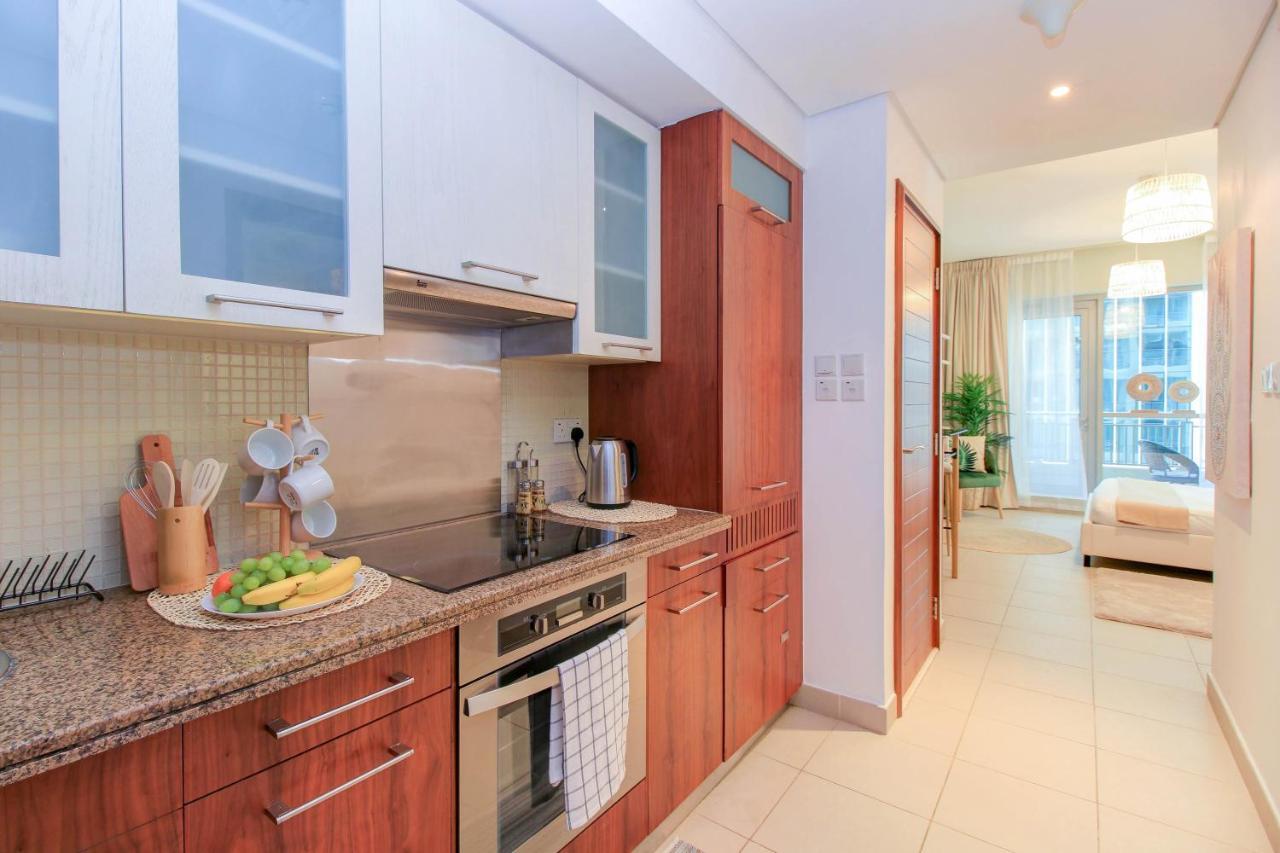 Durrani Homes - Luxurious Studio Near Dubai Mall With Pool View Exteriör bild